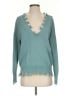 Peach Love 100% Cotton Teal Green Pullover Sweater Size S - photo 1