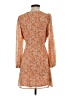 Lush 100% Polyester Paisley Orange Casual Dress Size S - photo 2