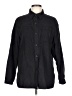 FU DA 100% Polyester Solid Black Long Sleeve Blouse Size L - photo 1
