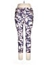 Marika Print Purple Active Pants Size XL - photo 1
