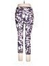 Marika Print Purple Active Pants Size XL - photo 2