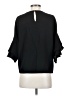 Zara Black 3/4 Sleeve Top Size S - photo 2