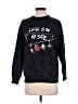 Zara 100% Cotton Graphic Black Gray Sweatshirt Size XS - photo 1