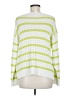 Amour Vert Stripes White Pullover Sweater Size M - photo 2
