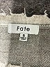 Fate Animal Print Silver Pullover Sweater Size S - photo 7