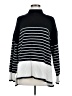 Blu Pepper Stripes Black Turtleneck Sweater Size M - photo 1