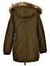 Bebe 100% Polyester Green Coat Size L - photo 2