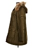 Bebe 100% Polyester Green Coat Size L - photo 5
