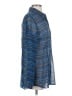 CAbi Stripes Blue Long Sleeve Blouse Size S - photo 4