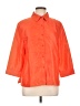 Sag Harbor 100% Polyester Orange 3/4 Sleeve Blouse Size 12 - photo 1
