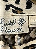 Field Flower Animal Print Ivory Short Sleeve Turtleneck Size S - photo 7