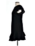 Shein Solid Black Cocktail Dress Size L - photo 5