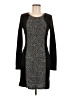 Hem & Thread Tweed Black Casual Dress Size M - photo 1