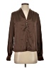 Shein 100% Polyester Brown Long Sleeve Blouse Size 4 - photo 1