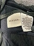 Merona Solid Black One Piece Swimsuit Size M - photo 3