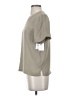 Open Edit 100% Polyester Solid Tan Short Sleeve T-Shirt Size XXS - photo 5