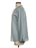 Ann Taylor 100% Polyester Gray Long Sleeve Blouse Size XS - photo 5
