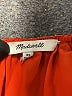 Madewell Paisley Orange Cocktail Dress Size XS - photo 7