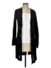 Hooked Up 100% Acrylic Black Cardigan Size S - photo 1