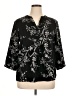 Unbranded Black 3/4 Sleeve Blouse Size XL - photo 1