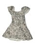 Nordstrom 100% Rayon Animal Print Tan Dress Size 7 - 8 - photo 2
