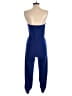 Aqua Color Block Blue Jumpsuit Size S - photo 2