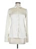 Patrizia Pepe Metallic Ivory Long Sleeve Blouse Size EU 40 / US 10 - photo 1