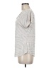 Apt. 9 Silver Short Sleeve Top Size M - photo 5