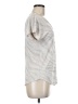 Apt. 9 Silver Short Sleeve Top Size M - photo 4