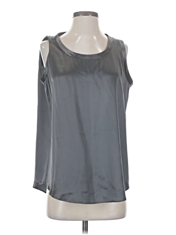 Lafayette 148 New York Sleeveless Silk Top (view 1)