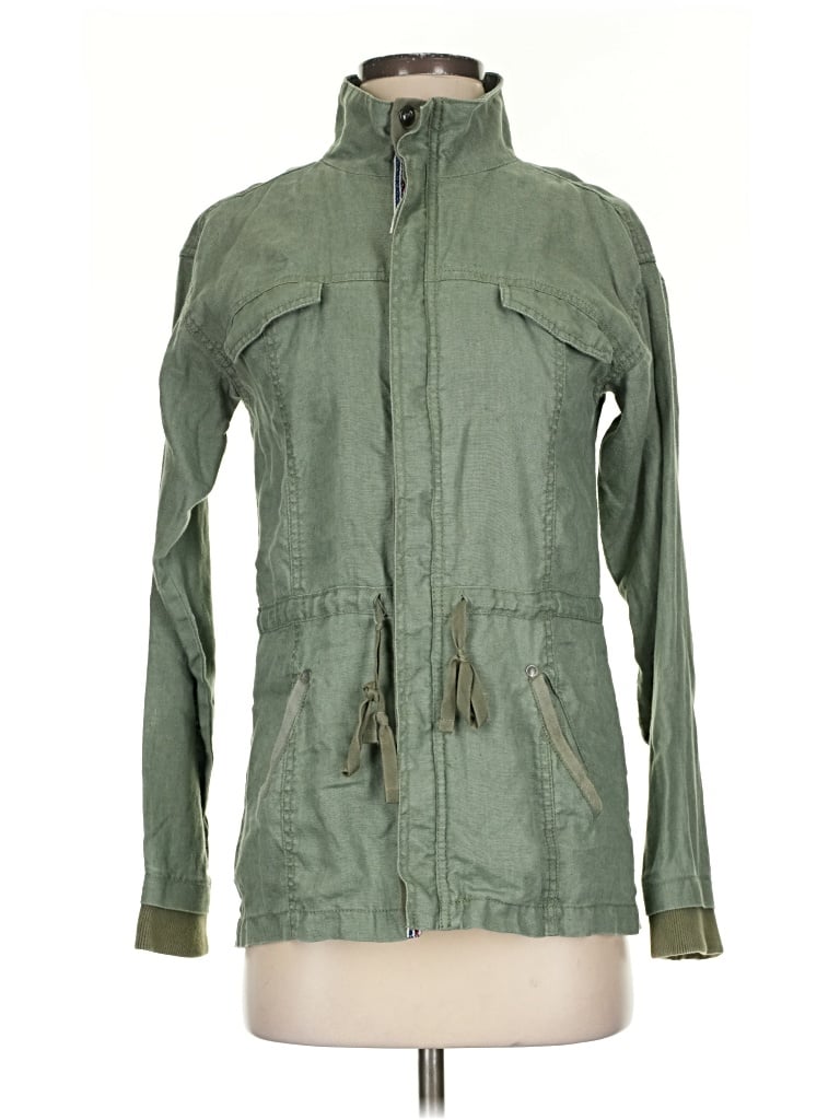 Pre-owned Michael Stars Jacket In Green