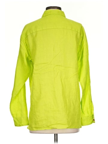 Magaschoni 3/4 Sleeve Button-Down Shirt (view 2)
