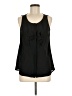 Kenneth Cole REACTION 100% Polyester Black Sleeveless Blouse Size M - photo 1
