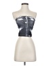 Cider Silver Sleeveless Top Size XS - photo 1
