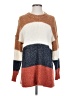 Madewell Color Block Orange Pullover Sweater Size XS - photo 1