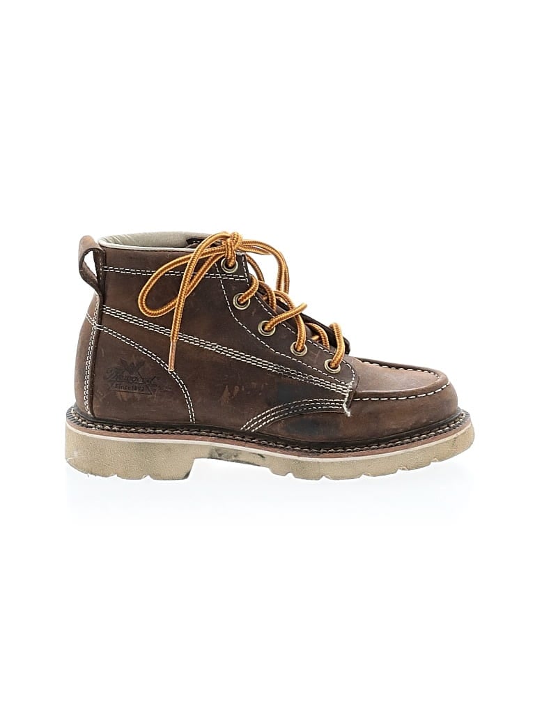 Pre-owned Assorted Brands Kids' Boots In Brown