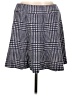 J. McLaughlin Plaid Blue Casual Skirt Size L - photo 1