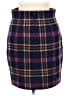 Assorted Brands Plaid Purple Casual Skirt Size L - photo 2