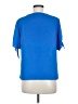 Shein 100% Polyester Blue Short Sleeve Blouse Size 6 - photo 2