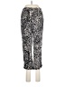 Robert Louis 100% Rayon Paisley Black Casual Pants Size L - photo 2