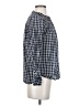 J.Crew 100% Cotton Checkered-gingham Blue Long Sleeve Blouse Size 4 - photo 4