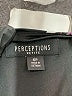 Perceptions Graphic Purple Casual Dress Size 6 (petite) - photo 7