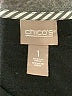 Chico's Black 3/4 Sleeve Top Size Med (1) - photo 7