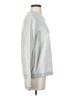 Left Coast by Dolan Metallic Silver Pullover Sweater Size XS - photo 4