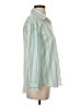 Unbranded Stripes Green Long Sleeve Blouse Size XS - photo 4