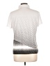 Assorted Brands 100% Polyester Silver Short Sleeve Polo Size L - photo 2