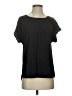 Ellison Black Short Sleeve Blouse Size S - photo 1