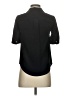 J.Crew 100% Silk Black Short Sleeve Silk Top Size XXS (petite) - photo 2