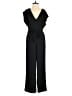 A New Day 100% Polyester Solid Black Jumpsuit Size XS - photo 1