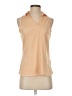 Puma 100% Polyester Tan Sleeveless T-Shirt Size S - photo 1